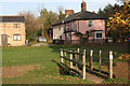 Footbridge at Beyton Green in Beyton