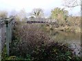 Footbridge over the River Kennet in RG30 3RA