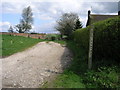 Footpath to Shirley in Rodsley