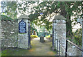 Gateway to St Mary's church - Botusfleming in PL12 6NW