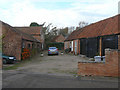 Cross Lane Farm yard in NG24 3SH