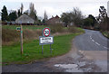 Entering Bildeston from the north in IP7 7AP