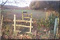 Double stile near Birch Wood in ME17 1ET