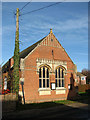 The Methodist chapel in Mill Road in Hempnall