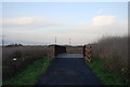 Bridge over a drainage ditch, Rainham to Purfleet  Footpath, Rainham Marshes in RM13 9YB