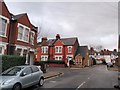Briscoe Road / Boundary Road junction in SW19 1DD