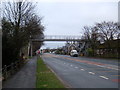 Footbridge over the B1230 at Newport in HU15 2QN