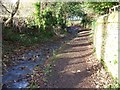 Footpath by the stream in GL56 0TH