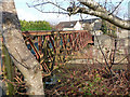 Bailey bridge over the River Ogmore in CF31 1HB