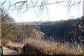 Wentbridge viaduct from the churchyard in WF8 3LU