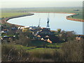 Kingsferry wharf and the River Trent in DN15 9DL