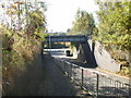 Rogerstone Bypass railway bridge in NP10 8LB