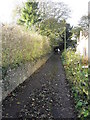 Path to Aldsworth church in GL54 3QX