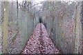 Double fenced footpath to Lower Green in TN2 4DA