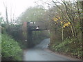 Railway bridge over Old Rydon Lane in EX2 7FP