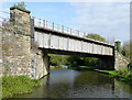 Railway bridge over the canal, Weston-on-Trent, Derbyshire in DE72 2DF