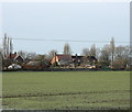 2009 : Over a frosty field to Steeple Ashton in BA14 6EJ