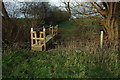 Footbridge near Bishop's Cleeve in GL52 8EH