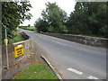 Signs of damage on Aldford Bridge in CH3 6JJ