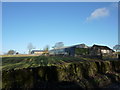 Farm buildings at track leading to Calling Low in DE45 1LW