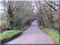 Road towards Exeter in EX9 7BR