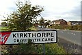 Entering Kirkthorpe from the West in WF1 5TH