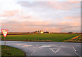 View across the A10 road and Sedge Fen beyond in PE38 0PW