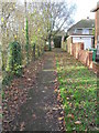 Path from Tivoli Close to Ionic Close in SO53 2DA