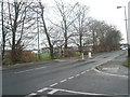 Looking from Goldsmith Road into Derby Road in SO50 5FH