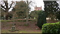 Part of Finchampstead churchyard in RG40 3TQ