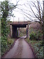 Greenbottom railway bridge in TR4 8QR