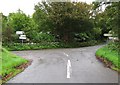 Road junction, near Kirkcolm in DG9 0PX