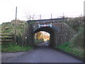 The Exeter to Waterloo line crosses above Langaton Lane in EX1 3XF