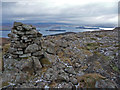 Cairn at the eastern edge of Beinn Bhac-ghlais summit in IV55 8ZB
