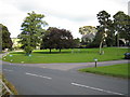 The village green in Romaldkirk, County Durham in DL12 9DZ