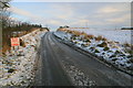 Road near Nether Finlarg Farm in DD8 1XQ