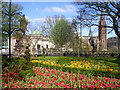 Spring in Aberdeen City Centre in AB11 6SL