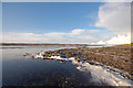 Frozen sea at the mouth of Loch Eyre in IV51 9XE