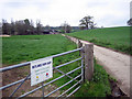 Entrance to Butlands Farm Dairy, Bloxworth in BH20 7EF