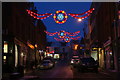 Allan Street, Blairgowrie, at Christmas in PH10 6ND