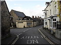Looking from Market Street into Thames Street, Charlbury in OX7 3PU
