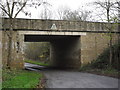 Road from Filkins passing under the A361 in GL7 3JJ