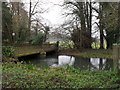 Bridge over the River Coln at Hatherop in GL7 5AT