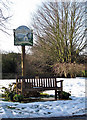 Barton Bendish village sign in PE33 9DN