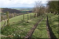 Bridleway leading to the Kerry Ridgeway in SY16 4PL