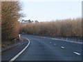 Heading north on the A449 in NP18 2NU