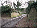 Dismantled bridge east of Hurlands Farm in GU28 0PN