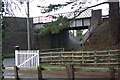 Railway bridge west of Broadway in WR12 7DE