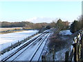 Snow covered tracks in IP32 6SL
