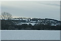 Snowy fields at Kinloch in PH10 6SG